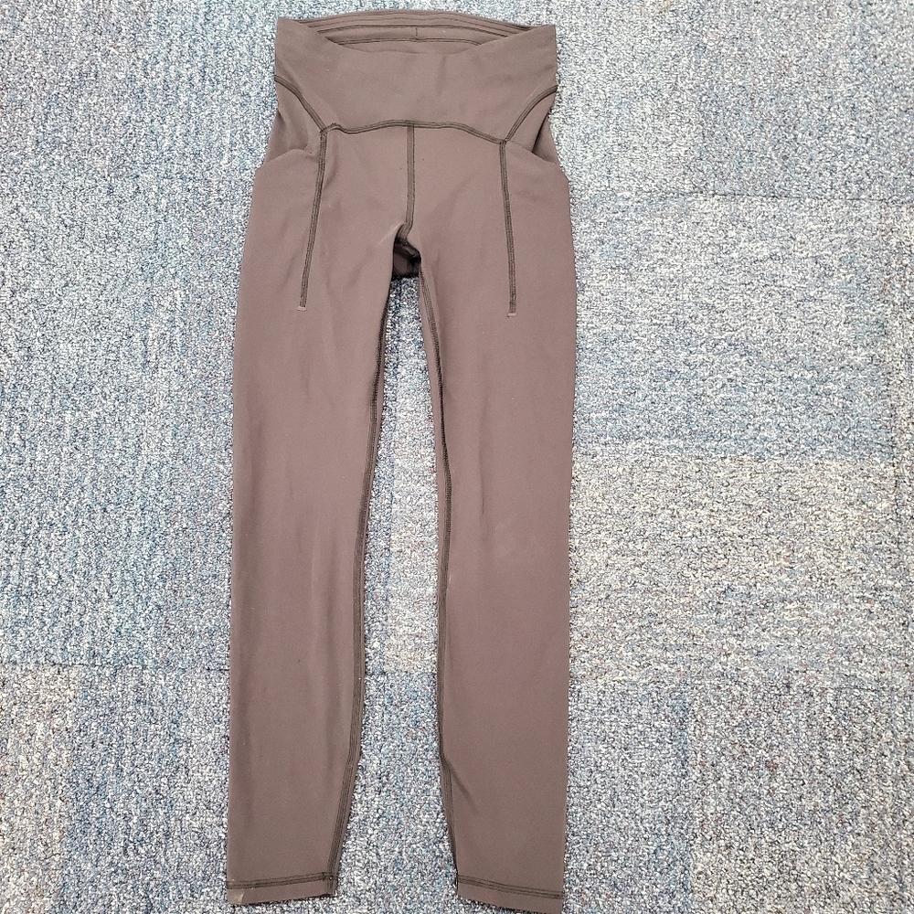 Lululemon Turning Point Tight - Black - Nulux - Size 4 - Picture 1 of 16
